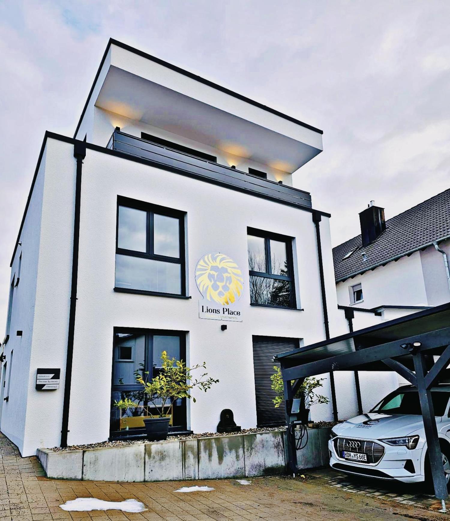 Lions Place Premium Apartments Comfort Optionaler Zugang Zum Spa- Bereich Гайденгайм-ан-дер-Бренц Екстер'єр фото